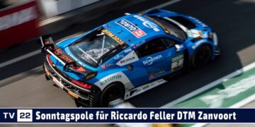 MOTOR TV22: Riccardo Feller sichert sich die Poleposition für das Samstagsrennen der DTM Zandvoort