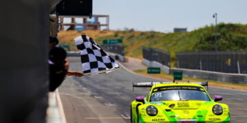 Thomas Preining ist neuer DTM-Tabellenführer ©Porsche