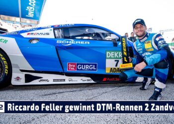 MOTOR TV22: Start-Ziel-Sieg für Riccardo Feller im Abt Audi beim Sonntagsrennen in Zandvoort 2023