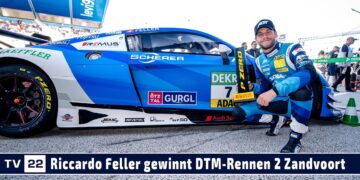 MOTOR TV22: Start-Ziel-Sieg für Riccardo Feller im Abt Audi beim Sonntagsrennen in Zandvoort 2023