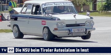 MOTOR TV22: Die verschiedenen NSU beim Tiroler Autoslalom in Imst 2023 | ATMAS