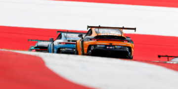 Der Brite Harry King reist als Supercup-Tabellenführer in die Steiermark ©Porsche Motorsport