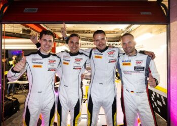 Sechs Porsche 911 GT3 R gelingt in Spa der Sprung in die Superpole-Session ©Porsche Motorsport