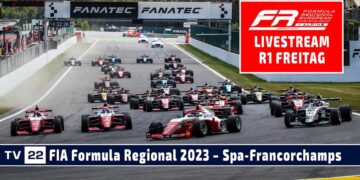 LIVE Rennen 1 Spa-Francorchamps Formula Regional European Championship by Alpine – certified by FIA