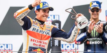 8-mal in Folge gewann der achtfache Weltmeister Marc Marquez das MotoGP-Rennen am Sachsenring ©ADAC Motorsport