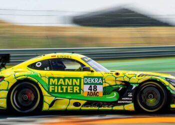 Maro Engel war am Freitag in beiden Trainings-Sessions schnellster DTM-Pilot ©ADAC Motorsport