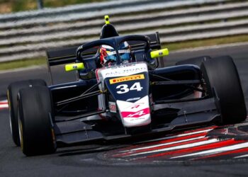 Martinius Stenshorne ist der erste Polemann auf dem Hungaroring ©FRECA