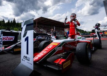 Rafael Camara besiegelt den ersten Erfolg in der Formula Regional European Championship by Alpine ©FRECA