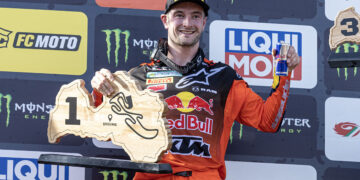 Herlings kehrt mit dem MXGP-Sieg in Lettland in die Siegerliste zurück © KTM Images/Ray Archer