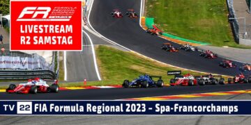 LIVE Rennen 2 Spa-Francorshamps Formula Regional European Championship by Alpine – certified by FIA