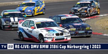 MOTOR TV22: RE-LIVE BMW 318ti Cup Rennen 1 Nürburgring 2023 | ADAC Racing Weekend