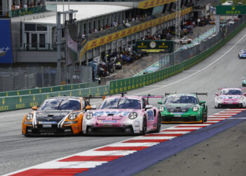 Erster Saisonsieg für Porsche-Junior Bastian Buus ©Porsche Motorsport
