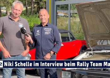 MOTOR TV22: Niki Schelle im Interview bei der Rallye-Talkrunde zu Audi Quattro ‚URI1‘ bei KFZ Maurer