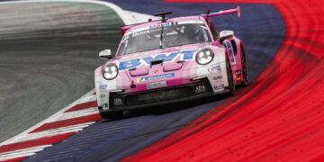 Porsche-Junior Bastian Buus will Supercup Tabellenführung verteidigen ©Porsche Motorsport