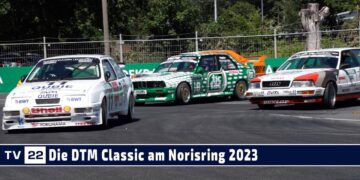 MOTOR TV22: Die ersten Bilder der DTM Classic | Tourenwagen Legenden am Norisring 2023
