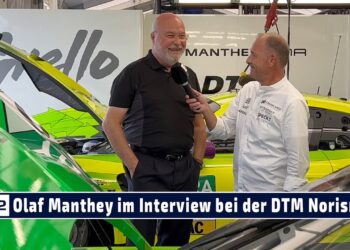 MOTOR TV22: Olaf Manthey in Interview bei der DTM am Norisring 2023