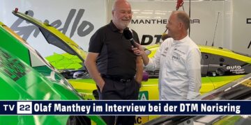 MOTOR TV22: Olaf Manthey in Interview bei der DTM am Norisring 2023