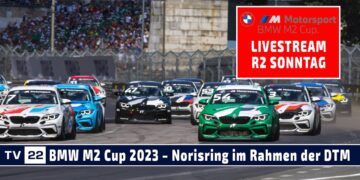 LIVE Rennen 2 BMW M2 Cup am Norisring by BMW M Motorsport im Rahmenprogramm der DTM