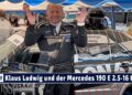 MOTOR TV22: Klaus Ludwig und der Mercedes 190 E 2.5-16 EVO II bei der DTM Classic Norisring am 2023