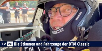 MOTOR TV22: Die Stimmen und alle Fahrzeuge der DTM Classic | Tourenwagen Legenden am Norisring 2023