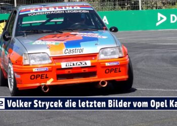 MOTOR TV22: Die letzten Bilder vom Irmler Opel Kadett E 2,0 16V vor dem Brand am Norisring 2023