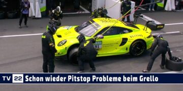 MOTOR TV22: Grello von Thomas Preining verliert Siegchancen der DTM am Norisring beim Pitstop