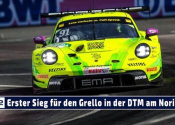 Historischer erster Sieg für den Grello in DTM – Preining gewinnt erneut mit Porsche am Norisring