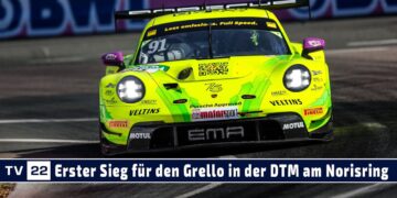 Historischer erster Sieg für den Grello in DTM – Preining gewinnt erneut mit Porsche am Norisring