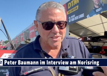 MOTOR TV22: Peter Baumann von LIQUI MOLY im Interview am Norisring bei der DTM 2023