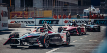 Schwieriger Start für Porsche ins Formel-E-Wochenende in Rom ©Porsche Motorsport