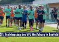 SPORT TV22: 1. Trainingstag des VFL Wolfsburg Deutsche Fussball Bundesliga in Seefeld in Tirol 2023