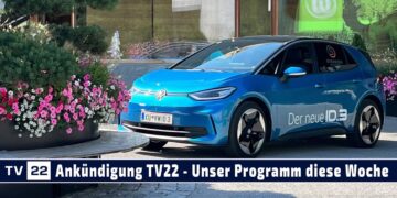 TV22 Programmankündigung für diese Woche – Der neue VW ID.3 und das Trainingslager der VFL Wolfsburg