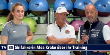 SPORT TV22: Nachwuchs-Skifahrerin Alea Krake über ihre Saisonvorbereitung und ihr Training