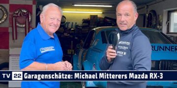 Garagenschätze: Michael Mitterer hat Benzin im Blut und einen Mazda RX-3 Wankelmotor in der Garage