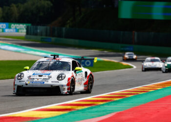 Morris Schuring gewinnt zum ersten Mal ein Qualifying im Porsche Supercup ©Porsche Motorsport