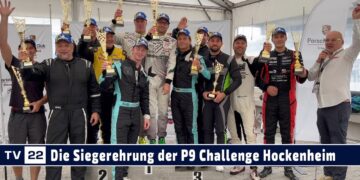 MOTOR TV22: Die Siegerehrung der P9 Challenge Endurance am Hockenheimring 2023