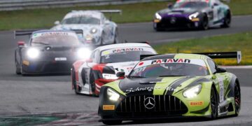 Moritz Wiskirchen (vorne) gewann mit Partner Marcel Marchewicz das GT60 powered by Pirelli und einen Tag später ohne Marchewicz auch seinen GT Sprint ©Foto: GTC Race
