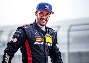 Der Uffenheimer Maximilian Götz feiert am Norisring sein Heimspiel ©ADAC Motorsport