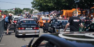 Die DTM Classic begeisterte die Besucher mit unterschiedlichen Modellen aus der Spätphase der „alten” DTM ©ADAC Motorsport