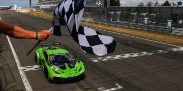 Nach Rekord-Pole im Grasser-Lamborghini: Hites und Mapelli krönen perfekten Sonntag mit dem ersten Saisonsieg ©ADAC Motorsport