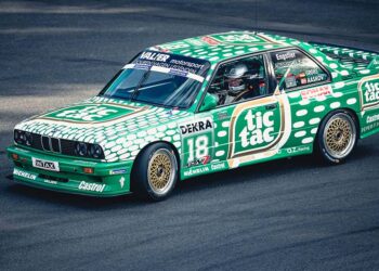 Kasper Aaskov bestätigte im BMW M3 E30 Platz drei vom Vortag ©ADAC Motorsport