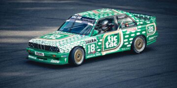 Kasper Aaskov bestätigte im BMW M3 E30 Platz drei vom Vortag ©ADAC Motorsport