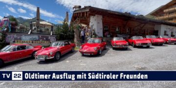 MOTOR TV22: Oldtimer Ausflug mit Südtiroler Freunden zum Dorfstadl im Kühtai