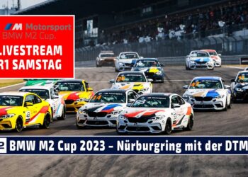 LIVE Rennen 1 BMW M2 Cup am Nürburgring by BMW M Motorsport im Rahmenprogramm der DTM