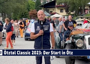 MOTOR TV22: Der Start der 25. Jubiläum Ötztal Classic in Ötz 2023