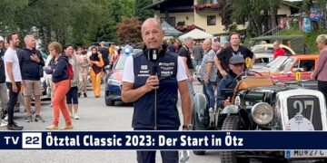 MOTOR TV22: Der Start der 25. Jubiläum Ötztal Classic in Ötz 2023