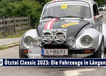 MOTOR TV22: Alle Fahrzeuge auf dem Weg zum Orts Grand Prix in Längenfeld bei der Ötztal Classic 2023