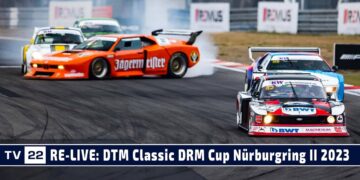 MOTOR TV22: RE-LIVE DTM Classic DRM Cup am Nürburgring Rennen 2 2022