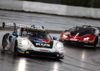 Porsche-Kundenteams stehen in der Eifel zweimal auf dem DTM-Podium ©Porsche Motorsport