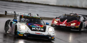 Porsche-Kundenteams stehen in der Eifel zweimal auf dem DTM-Podium ©Porsche Motorsport